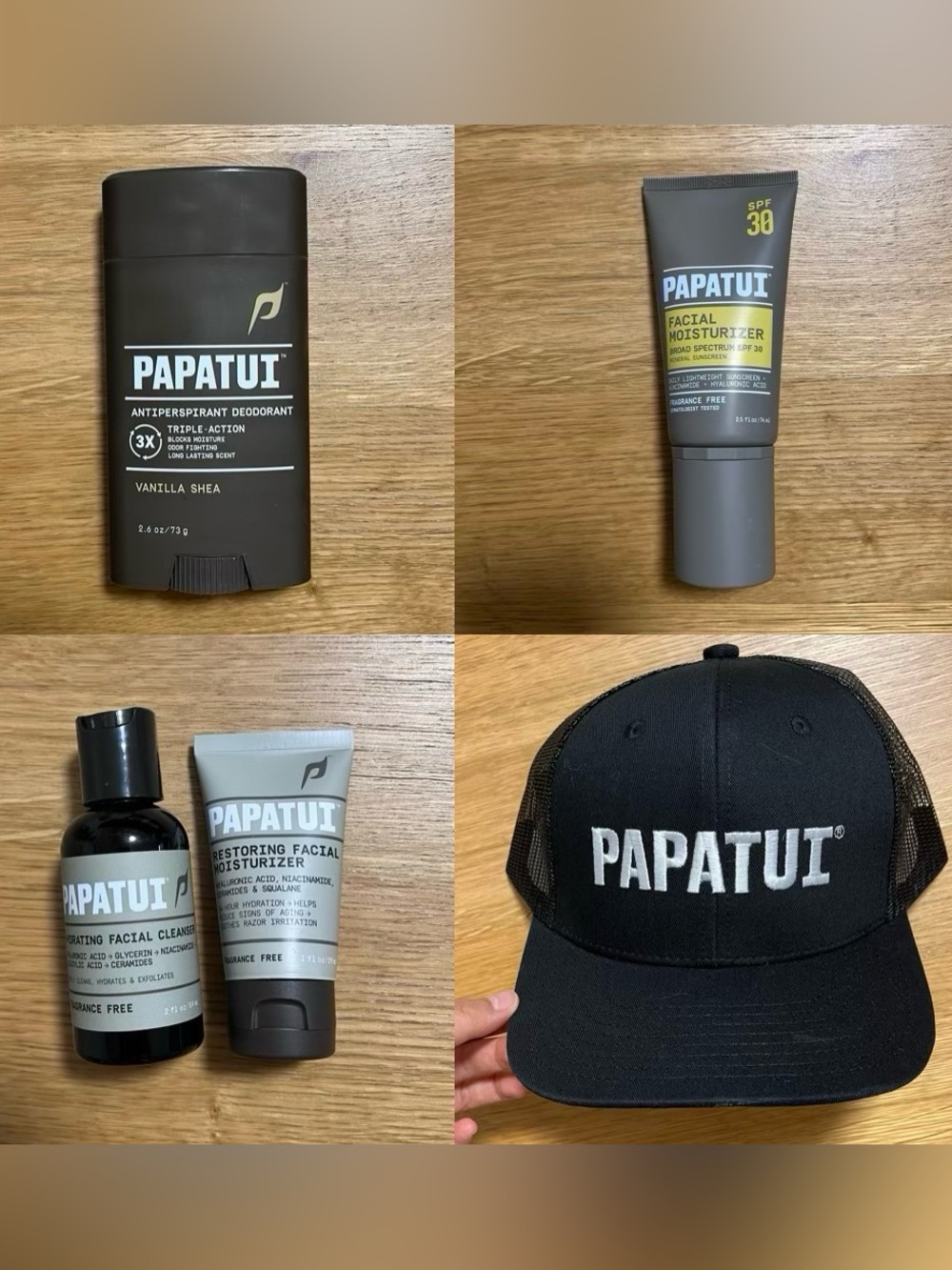 Papatui Men's Skincare and Grooming Set